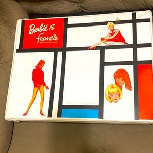 Barbie & Francie case it is very large and can carry miscellaneous items.